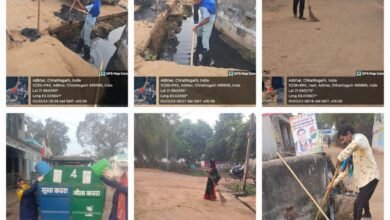 स्वच्छ शहर,स्वच्छ अड़भार _नगर पंचायत अड़भार में चला विशेष स्वच्छता अभियान,शहर को साफ सुथरा रखने प्रतिदिन स्वच्छता कर्मचारी कर रहे अपनी जिम्मेदारियो का निर्वहन, सीएमओ आनंद राय के निर्देशन में सफाई दरोगा चला रहे प्रतिदिन स्वच्छता का अभियान kshititech