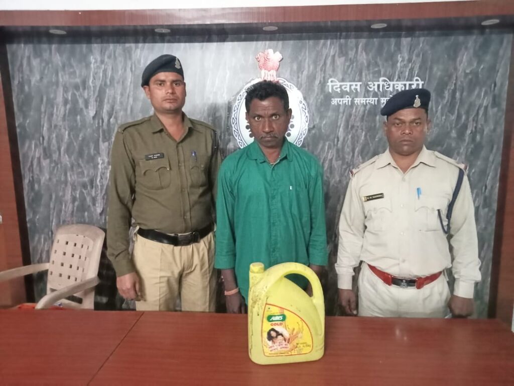 नशे के खिलाफ सक्ति पुलिस-अवैध शराब विक्रेताओं के खिलाफ शक्ति पुलिस की ताड़ बतोड़ कार्रवाई,एसपी के निर्देशन में टी आई विवेक शर्मा की टीम सक्रिय, अलग-अलग मामलों में 05 आरोपी हुए गिरफ्तार, टीआई विवेक शर्मा ने कहा- अवैध शराब विक्रेताओं पर पुलिस करेगी लगातार कार्रवाई kshititech