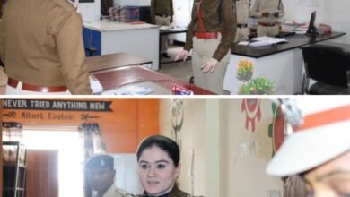 आईपीएस अंकिता शर्मा ने ली जिले के पुलिस अधिकारियों की बैठक, अंकिता ने कहा- अपराधियों में हो पुलिस का ख़ौफ़ एवं जनता में पुलिस के प्रति हो विश्वास की भावना, पुलिस लाइन एवं शक्ति थाने का किया निरीक्षण kshititech