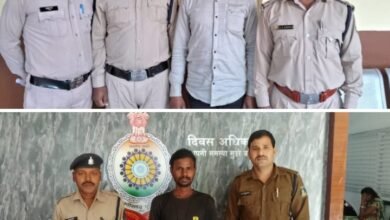 शक्ति पुलिस की बड़ी सफलता- एसपी अंकिता के निर्देश पर टीआई विवेक शर्मा ने अवैध शराब विक्रेता पर की करवाई, तो वही चोरी के आरोपी को किया गिरफ्तार, 1 किलो गांजा रखने वाले आरोपी को पकड़ा शक्ति पुलिस ने,TI विवेक शर्मा ने कहा- शक्ति थाना क्षेत्र में अपराधों पर लगाम कसना ही पुलिस की पहली प्राथमिकता शक्ति पुलिस की बड़ी सफलता- एसपी अंकिता के निर्देश पर टीआई विवेक शर्मा ने अवैध शराब विक्रेता पर की करवाई, तो वही चोरी के आरोपी को किया गिरफ्तार, 1 किलो गांजा रखने वाले आरोपी को पकड़ा शक्ति पुलिस ने,TI विवेक शर्मा ने कहा- शक्ति थाना क्षेत्र में अपराधों पर लगाम कसना ही पुलिस की पहली प्राथमिकता kshititech