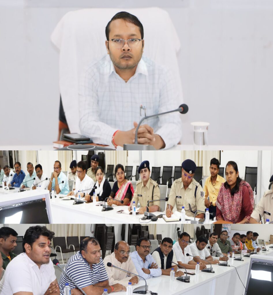 शक्ति जिले के आईएएस कलेक्टर टोपनो ने ली होली पर्व की शांति समिति की एडिशनल एसपी रमा पटेल,पूर्व मंत्री मेधाराम साहू सहित प्रशासनिक अधिकारी भी रहे मौजूद,IAS टोपनो ने कहा- बिजली के तारों के नीचे ना करें होलिका दहन,सोशल मीडिया पर भ्रामक प्रचार करने वालो पर होगी सख्ती से कारवाई, शहरी क्षेत्र के होलिका दहन स्थल पर प्रशासन करेंगी रोशनी की व्यवस्था शक्ति जिले के आईएएस कलेक्टर टोपनो ने ली होली पर्व की शांति समिति की एडिशनल एसपी रमा पटेल,पूर्व मंत्री मेधाराम साहू सहित प्रशासनिक अधिकारी भी रहे मौजूद,IAS टोपनो ने कहा- बिजली के तारों के नीचे ना करें होलिका दहन,सोशल मीडिया पर भ्रामक प्रचार करने वालो पर होगी सख्ती से कारवाई, शहरी क्षेत्र के होलिका दहन स्थल पर प्रशासन करेंगी रोशनी की व्यवस्था kshititech