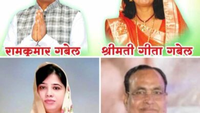 चंद्रपुर क्षेत्र के दिग्गज नेता रामकुमार गबेल एवं गीता गबेल का हो सकता है 4 मार्च को भाजपा प्रवेश, चंद्रपुर विधानसभा के लोकसभा कार्यालय का उद्घाटन समारोह है डभरा में, लोकसभा प्रभारी गौरीशंकर अग्रवाल रहेंगे मौजूद,संयोगिता सिंह जूदेव की प्रेरणा से होगा रामकुमार का भाजपा प्रवेश kshititech