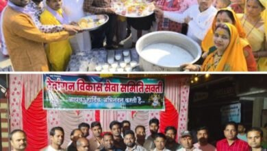 सक्ति के देवांगन विकास सेवा समिति ने महाशिवरात्रि पर्व पर निकली शिव बारातियों को किया प्रसाद का वितरण,समिति के कार्य सराहनीय kshititech