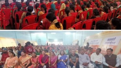 सक्ति नगर पालिका क्षेत्र में महतारी वंदन योजना के तहत महिलाओं को हुआ राशि का वितरण,कलेक्टर सहित भाजपा नेता रहे मौजूद,पीएम मोदी ने किया वर्चुवल संबोधन सक्ति नगर पालिका क्षेत्र में महतारी वंदन योजना के तहत महिलाओं को हुआ राशि का वितरण,कलेक्टर सहित भाजपा नेता रहे मौजूद,पीएम मोदी ने किया वर्चुवल संबोधन kshititech