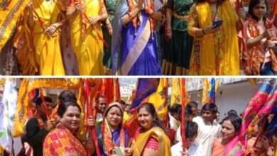 कमलेश ने लगाया श्याम जी का जयकारा- भाजपा प्रत्याशी कमलेश जांगड़े ने भी श्याम फाल्गुन एकादशी पर राम मंदिर में ठेका मत्था, बाबा श्याम का उठाया निशान एवं करी पूरे क्षेत्र की सुख- शांति- समृद्धि की कामना, श्याम प्रेमियों को भी कमलेश जांगड़े ने दी श्याम एकादशी की शुभकामनाएं, कमलेश ने कहा- अपरंपार है श्याम जी की महिमा kshititech