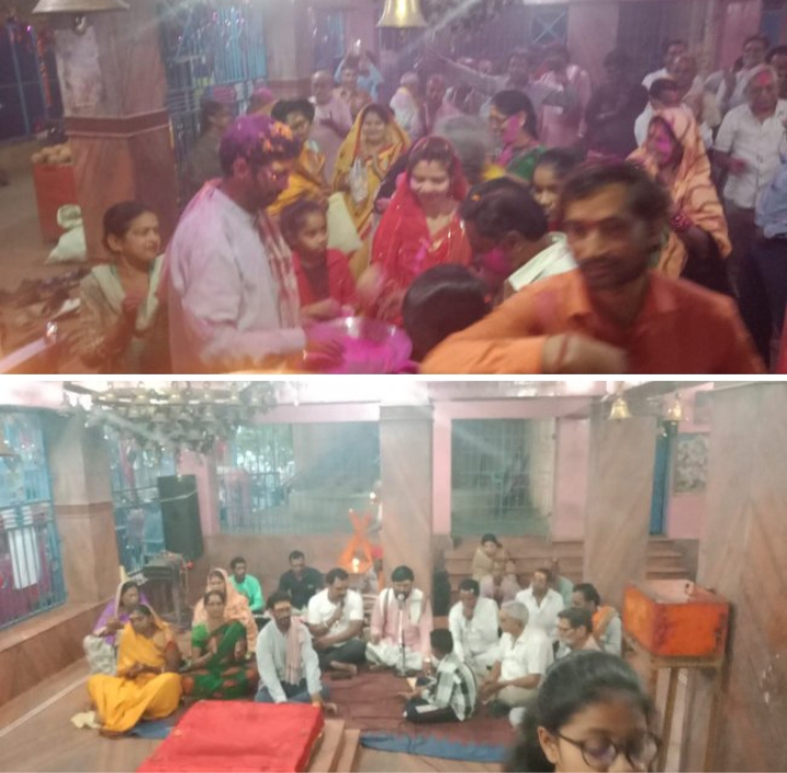 हनुमान जी का सुंदरकांड पाठ- शक्ति के महामाया मंदिर में होली पर्व की पूर्व संध्या पर हुआ श्री रामचंद्र जी की रामायण एवं सुंदरकांड पाठ का आयोजन, सामाजिक कार्यकर्ता देवेंद्र सोनी ने दी जानकारी, कार्यक्रम में पहुंचे राम भक्त एवं हनुमान जी की भी हुई आराधना हनुमान जी का सुंदरकांड पाठ- शक्ति के महामाया मंदिर में होली पर्व की पूर्व संध्या पर हुआ श्री रामचंद्र जी की रामायण एवं सुंदरकांड पाठ का आयोजन, सामाजिक कार्यकर्ता देवेंद्र सोनी ने दी जानकारी, कार्यक्रम में पहुंचे राम भक्त एवं हनुमान जी की भी हुई आराधना kshititech