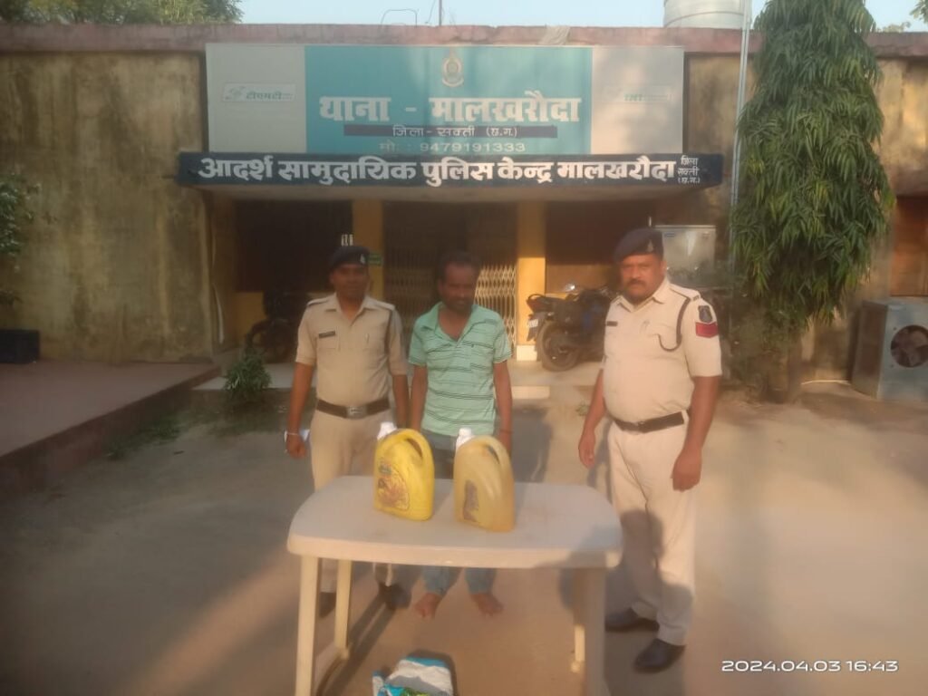 लकड़ी तस्करी की मुखबिरी के संदेह में युवक पर प्राण घातक हमला करने वाले आरोपी चढ़े पुलिस के हत्थे, एसपी अंकिता के निर्देशन में शक्ति थाना टीआई विवेक शर्मा की कार्रवाई,जैजैपुर एवम मालखरौदा पुलिस ने करी अवैध शराब विक्रेताओं पर ताड बतोड़ कारवाई kshititech