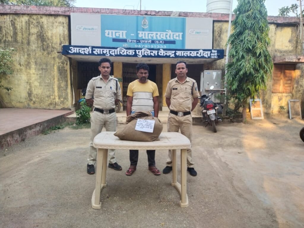 सरपंच पति को 30 लीटर महुआ शराब के साथ पुलिस ने किया गिरफ्तार,मामला थाना मालखरौदा का,बाराद्वार पुलिस ने भी आबकारी एक्ट के तहत किया मामला दर्ज,शक्ति जिले में आबकारी एक्ट के मामलों पर हो रही त्वरित कार्रवाई सरपंच पति को 30 लीटर महुआ शराब के साथ पुलिस ने किया गिरफ्तार,मामला थाना मालखरौदा का,बाराद्वार पुलिस ने भी आबकारी एक्ट के तहत किया मामला दर्ज,शक्ति जिले में आबकारी एक्ट के मामलों पर हो रही त्वरित कार्रवाई kshititech