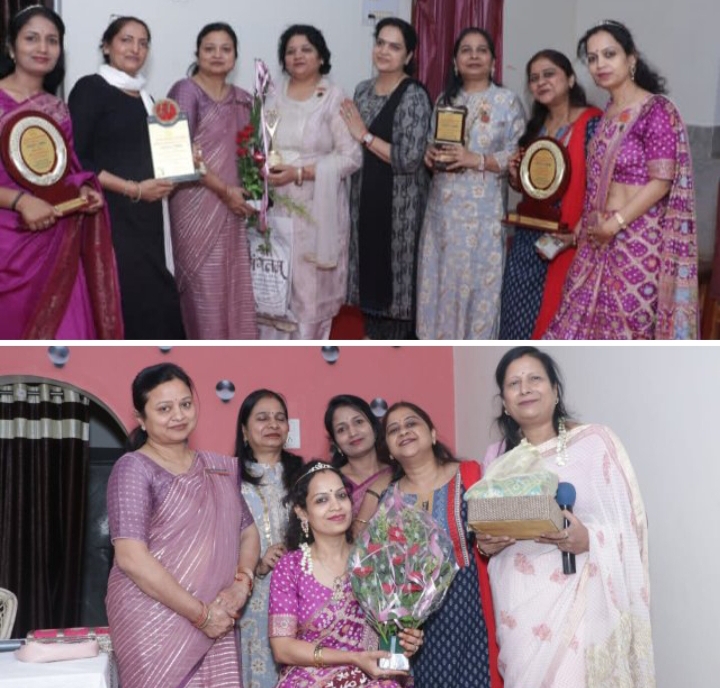 सुमन को पहनाया गया अखिल भारतीय मारवाड़ी महिला सम्मेलन शक्ति शाखा के अध्यक्ष का ताज,अरुणा अग्रवाल ने करी ताजपोशी,पूर्व प्रदेश अध्यक्ष उषा अग्रवाल की मौजूदगी में नई टीम में सचिव बनाई गई सीमा अग्रवाल तो वहीं कोषाध्यक्ष संभालेंगी संगीता केडिया,अरुणा के बेहतर कार्यकाल के लिए सदस्यो ने किया आभार व्यक्त सुमन को पहनाया गया अखिल भारतीय मारवाड़ी महिला सम्मेलन शक्ति शाखा के अध्यक्ष का ताज,अरुणा अग्रवाल ने करी ताजपोशी,पूर्व प्रदेश अध्यक्ष उषा अग्रवाल की मौजूदगी में नई टीम में सचिव बनाई गई सीमा अग्रवाल तो वहीं कोषाध्यक्ष संभालेंगी संगीता केडिया,अरुणा के बेहतर कार्यकाल के लिए सदस्यो ने किया आभार व्यक्त kshititech