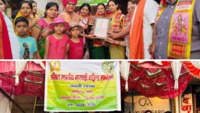 देवी भक्तों के करी सेवा- शक्ति की अखिल भारतीय मारवाड़ी महिला सम्मेलन ने किया पैदल पद यात्रियों का स्वागत एवं ठंडे पानी की करी व्यवस्था, शक्ति शाखा अध्यक्ष सुमन अग्रवाल ने कहा- मां अष्टभुजी की कृपा बनी रहे हम सभी पर kshititech