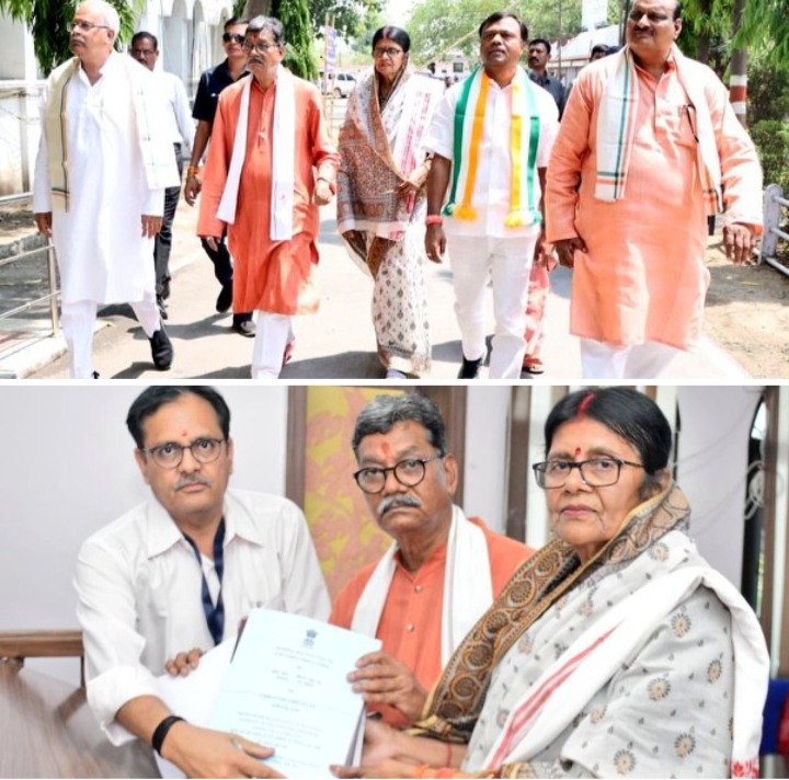 ऐतिहासिक नामांकन रैली-ज्योत्सना महंत के नामांकन दाखिले में पहुंचे पूर्व मुख्यमंत्री बघेल एवं पीसीसी अध्यक्ष दीपक बैज, छत्तीसगढ़ विधानसभा के नेता प्रतिपक्ष डॉ चरण दास महंत भी रहे मौजूद,ज्योत्सना ने कहा- कोरबा लोकसभा क्षेत्र की जनता दोबारा कांग्रेस को देगी मौका, ज्योत्सना को जिताने दिखाया कार्यकर्ताओं ने उत्साह ऐतिहासिक नामांकन रैली-ज्योत्सना महंत के नामांकन दाखिले में पहुंचे पूर्व मुख्यमंत्री बघेल एवं पीसीसी अध्यक्ष दीपक बैज, छत्तीसगढ़ विधानसभा के नेता प्रतिपक्ष डॉ चरण दास महंत भी रहे मौजूद,ज्योत्सना ने कहा- कोरबा लोकसभा क्षेत्र की जनता दोबारा कांग्रेस को देगी मौका, ज्योत्सना को जिताने दिखाया कार्यकर्ताओं ने उत्साह kshititech