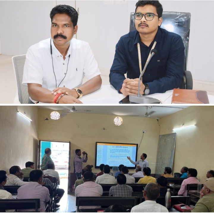 मतदान को लेकर प्रशासनिक अमला तैयार- शक्ति जिले में कलेक्टर के मार्गदर्शन में लोकसभा चुनाव की तैयारियां अंतिम चरण पर,29 अप्रैल से 1 मई तक डाक मतपत्र से किया जा सकता है मतदान, पहली बार शक्ति जिले में शत प्रतिशत मतदान को लेकर चला श्रृंखलाबद्ध जागरूकता कार्यक्रम मतदान को लेकर प्रशासनिक अमला तैयार- शक्ति जिले में कलेक्टर के मार्गदर्शन में लोकसभा चुनाव की तैयारियां अंतिम चरण पर,29 अप्रैल से 1 मई तक डाक मतपत्र से किया जा सकता है मतदान, पहली बार शक्ति जिले में शत प्रतिशत मतदान को लेकर चला श्रृंखलाबद्ध जागरूकता कार्यक्रम kshititech