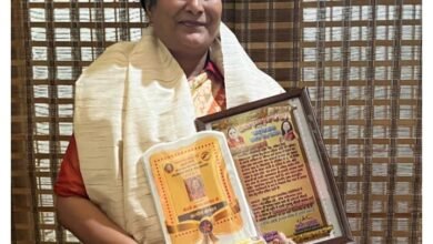 अरुणा को मिला राज्य स्तरीय सम्मान-सद्भावना साहित्य समागम में समाज सेवा के क्षेत्र में उत्कृष्ट कार्यों के लिए सम्मानित हुई अरुण अग्रवाल, 200 से अधिक साहित्यकारों की मौजूदगी में कुलपति के हाथों में मिला सम्मान, समाज सेवा, पर्यावरण, बाल विकास, गरीब बच्चों की शिक्षा एवं स्वास्थ्य के क्षेत्र में है अरुणा का अहम योगदान kshititech