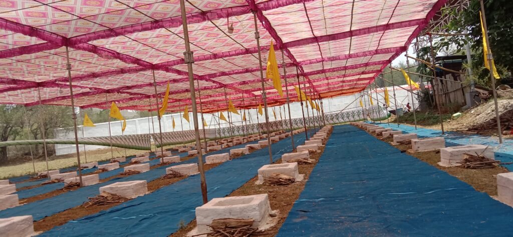 हनुमान जी की कठिन साधना- 5 मई को शक्ति में हुआ दीक्षा साधना प्रवचन कार्यक्रम, 72 घंटे के अनवरत हनुमान जी की साधना का एक कुंडीय यज्ञ भी हुआ पूर्ण, 108 कुंडीय यज्ञ के माध्यम से लोगों ने करी साधना, तपती दोपहरी में भी खुले आसमान के नीचे लोगों ने हनुमान जी का किया स्मरण kshititech