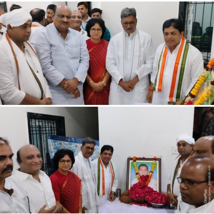 महंत ने दी श्रद्धांजलि- जैजैपुर विधायक के पिता के दशगात्र कार्यक्रम में पहुंचे छत्तीसगढ़ विधानसभा के नेता प्रतिपक्ष डॉ चरण दास महंत,महंत ने दी श्रद्धांजलि, जांजगीर लोकसभा के आठो विधायक सहित अन्य क्षेत्र के भी कांग्रेस विधायक शामिल हुए दशगात्र में kshititech