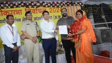 60000 वोटो से मिली जीत- जांजगीर-चांपा लोकसभा क्षेत्र में भाजपा की अभ्यर्थी श्रीमती कमलेश जांगड़े विजयी रही, पूर्व नगरीय प्रशासन मंत्री डॉक्टर शिव कुमार डहरिया को हरा दिया कमलेश ने kshititech