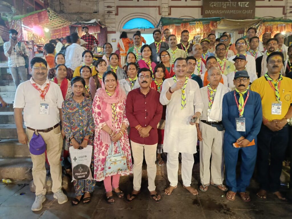 शक्ति जिले की स्काउट सचिव कमला दपी गबेल पहुंची बनारस, भारत स्काउट गाइड के ट्रेनर मीट में हुई शामिल, 8 से 12 जून तक आयोजित था कार्यक्रम, राज्य मुख्य आयुक्त सोमनाथ यादव के नेतृत्व में गई थी स्काउट की टीम शक्ति जिले की स्काउट सचिव कमला दपी गबेल पहुंची बनारस, भारत स्काउट गाइड के ट्रेनर मीट में हुई शामिल, 8 से 12 जून तक आयोजित था कार्यक्रम, राज्य मुख्य आयुक्त सोमनाथ यादव के नेतृत्व में गई थी स्काउट की टीम kshititech