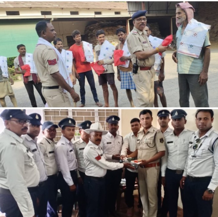 धन्यवाद पुलिस- शक्ति SP अंकिता शर्मा के निर्देशन में जिले के यातायात प्रभारी महतो की अनुकरणीय पहल- भीषण गर्मी को देखते हुए लोगों को दी जा रही जरूरत की चीजे एवं गर्मी से बचाव के दिए जा रहे टिप्स, पुलिस अपराधियों को पकड़ने के साथ-साथ मानवीय जिम्मेदारियो का भी कर रही सफलतापूर्वक निर्वहन धन्यवाद पुलिस- शक्ति SP अंकिता शर्मा के निर्देशन में जिले के यातायात प्रभारी महतो की अनुकरणीय पहल- भीषण गर्मी को देखते हुए लोगों को दी जा रही जरूरत की चीजे एवं गर्मी से बचाव के दिए जा रहे टिप्स, पुलिस अपराधियों को पकड़ने के साथ-साथ मानवीय जिम्मेदारियो का भी कर रही सफलतापूर्वक निर्वहन kshititech