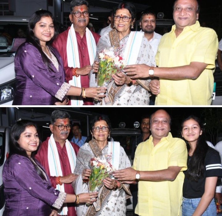 सांसद चुनाव में ऐतिहासिक जीत दर्ज करने के बाद महंत दंपति को बधाई देने कोरबा पहुंची शक्ति की गेवाडीन दंपति, नरेश- रीना ने कहा- हम सबके लिए आपकी जीत है गौरवशाली, महंत दंपति ने भी आत्मीयता के साथ गेवाडीन दंपति का किया आभार व्यक्त kshititech