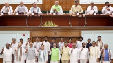 मलाईदार विभागों को लेकर मोल-मुलाई शुरू- एनडीए की बैठक में मोदी के नाम पर मुहर, सर्वसम्मति से चुने गए गठबंधन के नेता, भाजपा अध्यक्ष नड्डा ने कहा मोदी जी के समग्र दृष्टि कोड के माध्यम से उल्लेखनीय वृद्धि एवं विकास का हुआ अनुभव, छत्तीसगढ़ से केंद्र में मंत्री बनने पर लगे सवालिया निशान, मौज में रहेगी TDP और जेडीयू kshititech