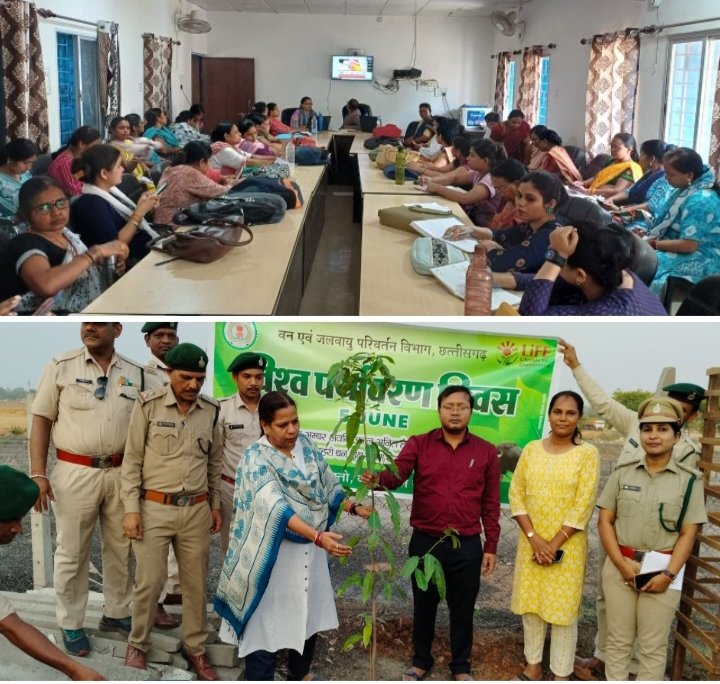 शक्ति जिले की खबरें फटाफट एक साथ- शक्ति कलेक्टर एवं वन विभाग के अधिकारियों ने विश्व पर्यावरण दिवस पर लगाए पौधे,कलेक्टर टोपनो ने कहा- पर्यावरण को सुरक्षित रखना हम सब की जिम्मेदारी,कुपोषित बच्चों के लिए हुई प्रशिक्षण कार्यशाला का आयोजन, राजस्व विभाग के राजस्व निरीक्षक को किया गया निलंबित kshititech