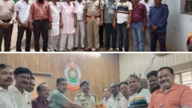 जिला शक्ति प्रेस क्लब शक्ति ने करी शक्ति थाने के नव पदस्थ टीआई बृजेश तिवारी से मुलाकात- शहर में ट्रैफिक व्यवस्था सहित अन्य विषयों पर करी लंबी चर्चा,TI तिवारी ने कहा- अधिक से अधिक हम सभी सीसीटीवी कैमरे लगाने करे लोगों को जागरूक जिला शक्ति प्रेस क्लब शक्ति ने करी शक्ति थाने के नव पदस्थ टीआई बृजेश तिवारी से मुलाकात- शहर में ट्रैफिक व्यवस्था सहित अन्य विषयों पर करी लंबी चर्चा,TI तिवारी ने कहा- अधिक से अधिक हम सभी सीसीटीवी कैमरे लगाने करे लोगों को जागरूक kshititech