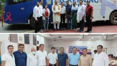 BEST WORK MYM-प्रदेश के स्वास्थ्य मंत्री पहुंचे रायपुर सेंट्रल मारवाड़ी युवा मंच के स्वास्थ्य जांच शिविर में, मंत्री जी ने करी मंच के कार्यों की सराहना, निशुल्क कैंसर जांच एवं आंख जाला शिविर का था कार्यक्रम, सैकड़ो लोगों ने उठाया स्वास्थ्य शिविर का लाभ kshititech