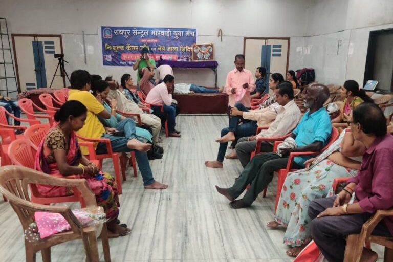 BEST WORK MYM-प्रदेश के स्वास्थ्य मंत्री पहुंचे रायपुर सेंट्रल मारवाड़ी युवा मंच के स्वास्थ्य जांच शिविर में, मंत्री जी ने करी मंच के कार्यों की सराहना, निशुल्क कैंसर जांच एवं आंख जाला शिविर का था कार्यक्रम, सैकड़ो लोगों ने उठाया स्वास्थ्य शिविर का लाभ BEST WORK MYM-प्रदेश के स्वास्थ्य मंत्री पहुंचे रायपुर सेंट्रल मारवाड़ी युवा मंच के स्वास्थ्य जांच शिविर में, मंत्री जी ने करी मंच के कार्यों की सराहना, निशुल्क कैंसर जांच एवं आंख जाला शिविर का था कार्यक्रम, सैकड़ो लोगों ने उठाया स्वास्थ्य शिविर का लाभ kshititech