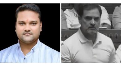 फिर फिसली राहुल की जबान- लोकसभा में राहुल गांधी द्वारा हिंदुओं को हिंसक बताना उनकी ओछी मानसिकता,BJYM नेता अंकित अग्रवाल ने कहा- कांग्रेस सांसद राहुल की योग्यता पार्षद के भी लायक नहीं, प्रधानमंत्री मोदी ने भी राहुल के बयान पर संसद में ही करी की टिप्पणी फिर फिसली राहुल की जबान- लोकसभा में राहुल गांधी द्वारा हिंदुओं को हिंसक बताना उनकी ओछी मानसिकता,BJYM नेता अंकित अग्रवाल ने कहा- कांग्रेस सांसद राहुल की योग्यता पार्षद के भी लायक नहीं, प्रधानमंत्री मोदी ने भी राहुल के बयान पर संसद में ही करी की टिप्पणी kshititech