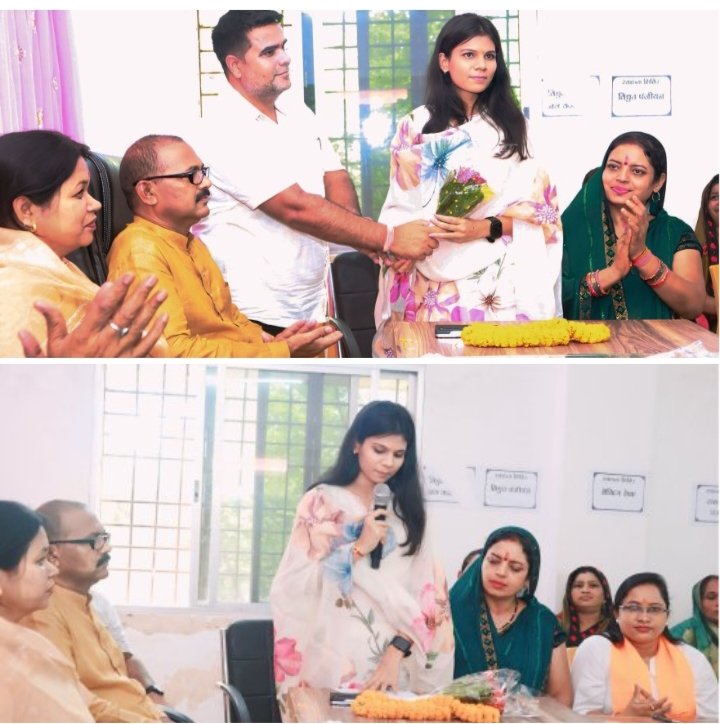 अड़भार शहर को संवारने भाजपा समर्थित कार्यवाहक अध्यक्ष दिशु ने ली शपथ, क्षेत्रीय सांसद कमलेश जांगड़े एवं भाजपा जिला अध्यक्ष कृष्णकांत रहे मौजूद, नवनियुक्त अध्यक्ष दिशु रात्रे ने कहा- विष्णु देव जी के सुशासन के अनुरूप अड़भार शहर का होगा तेजी से विकास,दिशु ने किया मुखर्जी जी को स्मरण* kshititech