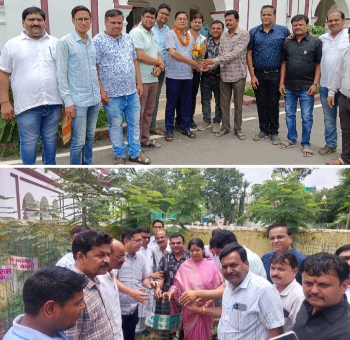 शक्ति शहर में सांसद जी ने किया वृक्षारोपण- शक्ति की मारवाड़ी युवा मंच शाखा ने पर्यावरण सुरक्षित रखने 8 जुलाई को किया वृक्षारोपण, सांसद एवं पूर्व नगर पालिका अध्यक्ष द्वय की उपस्थिति में वृक्षारोपण कर ट्री गार्ड भी लगाए गए, अतिथियों ने कहा- वृक्ष लगाएंगे तभी हमारा पर्यावरण रहेगा सुरक्षित शक्ति शहर में सांसद जी ने किया वृक्षारोपण- शक्ति की मारवाड़ी युवा मंच शाखा ने पर्यावरण सुरक्षित रखने 8 जुलाई को किया वृक्षारोपण, सांसद एवं पूर्व नगर पालिका अध्यक्ष द्वय की उपस्थिति में वृक्षारोपण कर ट्री गार्ड भी लगाए गए, अतिथियों ने कहा- वृक्ष लगाएंगे तभी हमारा पर्यावरण रहेगा सुरक्षित kshititech