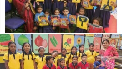 मीरा के रचनात्मक कार्य-लिनेश का डिस्ट्रिक्ट प्रोजेक्ट शिक्षा- लिनेश डिस्ट्रिक्ट चेयरपर्सन मीरा पहुंची मसनिया खुर्द के प्राइमरी स्कूल के बच्चों के बीच,बच्चों को किया अध्यापन सामग्री का वितरण,मीरा ने कहा-शिक्षा ही है जीवन के सर्वांगीण विकास का आधार kshititech