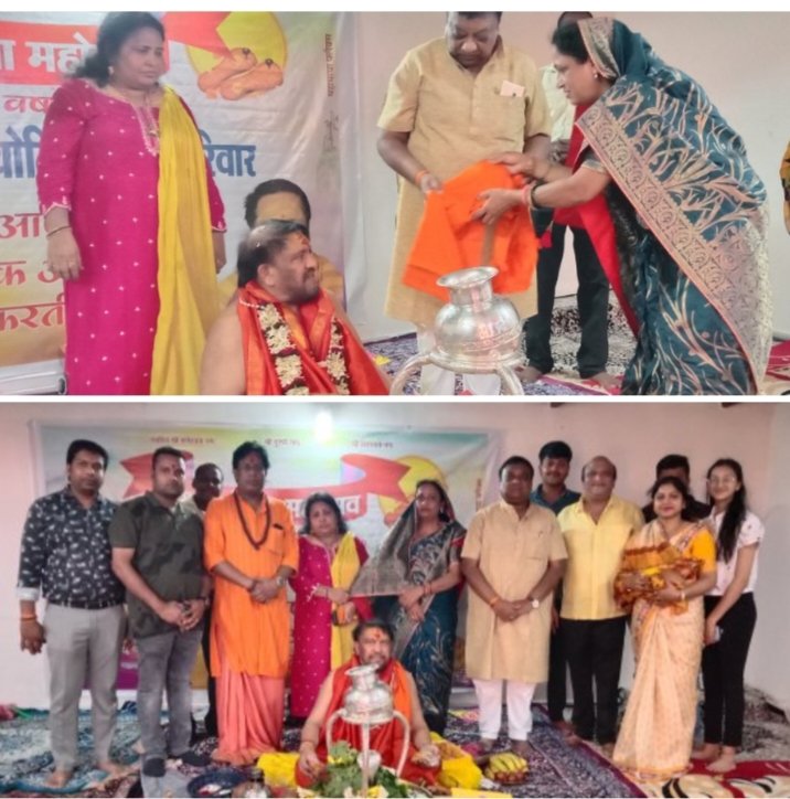 गुरु पूर्णिमा पर हुई गुरुजनों की आराधना- पूर्व विधानसभा उपाध्यक्ष चंदेल भी सपत्नीक पहुंचे ,पराशक्ति ज्योतिष पीठम में, पूर्व नगर पालिका अध्यक्ष नरेश गेवाडीन,रीना गेवाडीन एवं श्यामसुंदर अग्रवाल ने भी लिया महामंडलेश्वर का आशीर्वाद, पंडित भोलाशंकर तिवारी के निवास पर भी शिष्यों की रही भीड़, गुरुजनों को शिष्यों ने भेंट किए वृक्ष kshititech