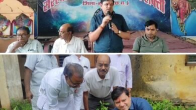 भूतपूर्व छात्रों ने किया शक्ति के सरस्वती शिशु मंदिर में वृक्षारोपण- 27 जुलाई से विद्यालय में भारत माता की आरती की हुई शुरुआत, प्रतिदिन प्रार्थना के समय होगी भारत माता की आरती, पूर्व छात्र CA शैलेश अग्रवाल ने कहा- सरस्वती शिशु मंदिर के संस्कारों से ही आज उन्होंने समाज में बनाया अपना एक स्थान kshititech