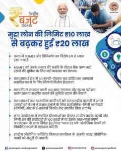 मोदी सरकार के बजट पर शक्ति के पूर्व विधायक डॉक्टर खिलावन साहू ने कहा- विकसित भारत के सपने को साकार करने वाला बजट,आम जनता एवं देश के सर्वांगीण विकास को गति देने वाला बजट, खिलावन ने दिया प्रधानमंत्री मोदी एवं वित्त मंत्री निर्मला सीतारमण को आभार, खिलावन ने कहा- मुद्रा लोन में अब मिलेगा 20 लाख तक का ऋण मोदी सरकार के बजट पर शक्ति के पूर्व विधायक डॉक्टर खिलावन साहू ने कहा- विकसित भारत के सपने को साकार करने वाला बजट,आम जनता एवं देश के सर्वांगीण विकास को गति देने वाला बजट, खिलावन ने दिया प्रधानमंत्री मोदी एवं वित्त मंत्री निर्मला सीतारमण को आभार, खिलावन ने कहा- मुद्रा लोन में अब मिलेगा 20 लाख तक का ऋण kshititech