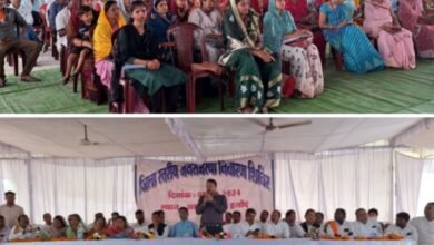 272 आवेदकों की समस्याओं का त्वरित निराकरण किया शक्ति जिला प्रशासन ने, 8 अगस्त को हसौद में आयोजित जिला स्तरीय शिविर में पहुंचे क्षेत्र के हजारों नागरिक, भाजपा जिला अध्यक्ष कृष्णकांत चंद्रा भी पहुंचे शिविर में,कलेक्टर टोपनो ने कहा- तुंहर शासन-तुंहर द्वार 272 आवेदकों की समस्याओं का त्वरित निराकरण किया शक्ति जिला प्रशासन ने, 8 अगस्त को हसौद में आयोजित जिला स्तरीय शिविर में पहुंचे क्षेत्र के हजारों नागरिक, भाजपा जिला अध्यक्ष कृष्णकांत चंद्रा भी पहुंचे शिविर में,कलेक्टर टोपनो ने कहा- तुंहर शासन-तुंहर द्वार kshititech