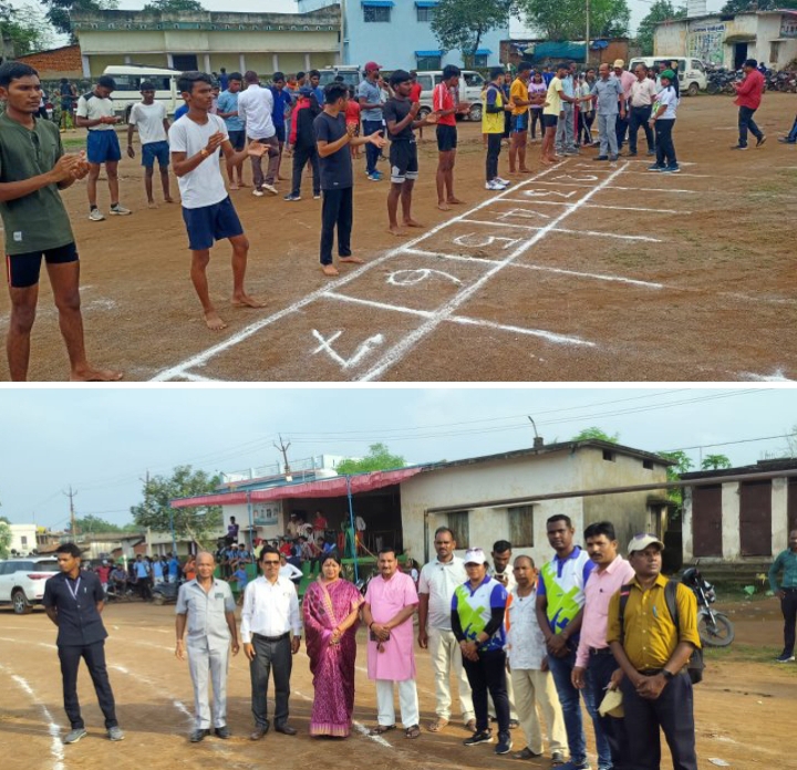 खेलों को लेकर स्कूल शिक्षा विभाग का आयोजन- मालखरौदा के दशहरा मैदान में आयोजित की गई जिला स्तरीय शालेय एथलेटिक्स प्रतियोगिता, जिला शिक्षा विभाग ने किया था कार्यक्रम का आयोजन, जिला शिक्षा अधिकारी एन के चंद्रा ने कहा- ऐसे आयोजनों से खिलाड़ियों को प्रदेश एवं राष्ट्रीय स्तर पर भी प्रदर्शन करने का मिलता है मौका खेलों को लेकर स्कूल शिक्षा विभाग का आयोजन- मालखरौदा के दशहरा मैदान में आयोजित की गई जिला स्तरीय शालेय एथलेटिक्स प्रतियोगिता, जिला शिक्षा विभाग ने किया था कार्यक्रम का आयोजन, जिला शिक्षा अधिकारी एन के चंद्रा ने कहा- ऐसे आयोजनों से खिलाड़ियों को प्रदेश एवं राष्ट्रीय स्तर पर भी प्रदर्शन करने का मिलता है मौका kshititech