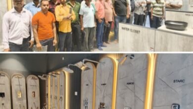 शक्ति के कृष्णा स्टील में हिन्दवेयर बॉथरूम फिटिंग की हुई प्लंबर मीट, 60 वर्षों से बाथरूम फिटिंग के क्षेत्र में कंपनी ने बनाई है अपनी पहचान, सामान्य परिवार से लेकर उच्च परिवार तक के लोगों के लिए उपलब्ध है कंपनी के प्रोडक्ट, मीट में पहुंचे सैकड़ो प्लंबर, देश भर में 300 से अधिक ब्रांड स्टोर में है कंपनी के प्रोडक्ट उपलब्ध शक्ति के कृष्णा स्टील में हिन्दवेयर बॉथरूम फिटिंग की हुई प्लंबर मीट, 60 वर्षों से बाथरूम फिटिंग के क्षेत्र में कंपनी ने बनाई है अपनी पहचान, सामान्य परिवार से लेकर उच्च परिवार तक के लोगों के लिए उपलब्ध है कंपनी के प्रोडक्ट, मीट में पहुंचे सैकड़ो प्लंबर, देश भर में 300 से अधिक ब्रांड स्टोर में है कंपनी के प्रोडक्ट उपलब्ध kshititech