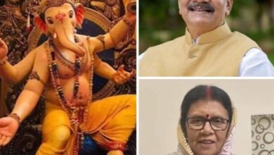 महंत दंपति ने दी प्रदेश वासियो को गणेश चतुर्थी की बधाई,प्रदेश की खुशहाली के लिए मांगा आशीर्वाद महंत दंपति ने दी प्रदेश वासियो को गणेश चतुर्थी की बधाई,प्रदेश की खुशहाली के लिए मांगा आशीर्वाद kshititech