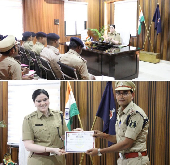 SP अंकिता शर्मा की अहम बैठक-HM साहब के निर्देशों का पालन करने अपने महकमे के अधिकारियों को दिए निर्देश,SP मैडम ने कहा-अपराधियो पर कार्यवाही में दिखाए सजगता SP अंकिता शर्मा की अहम बैठक-HM साहब के निर्देशों का पालन करने अपने महकमे के अधिकारियों को दिए निर्देश,SP मैडम ने कहा-अपराधियो पर कार्यवाही में दिखाए सजगता kshititech