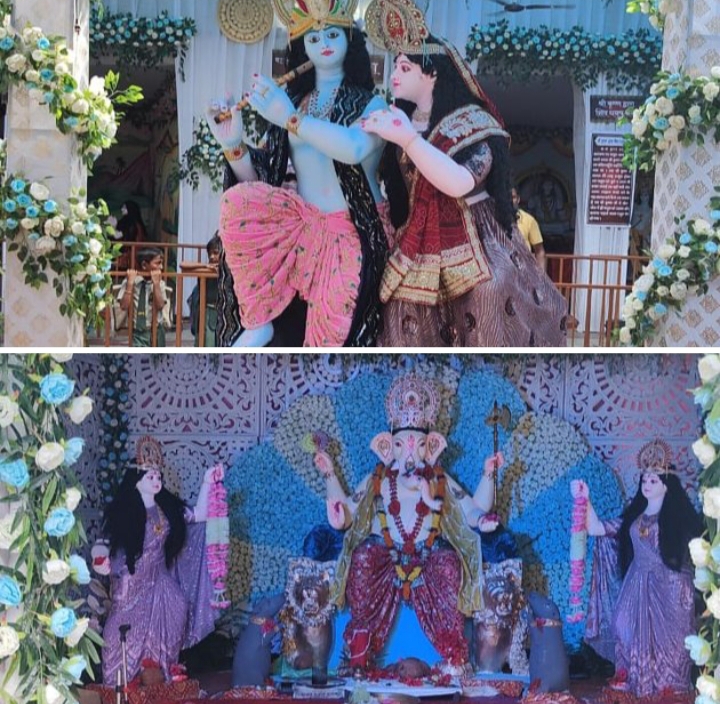 धूम मची है विध्न विनायक की- बाराद्वार शहर में गणेश पूजा की है धूम,शहर की मारवाड़ी धर्मशाला में 37 वर्षों से विराज रहे हैं गणेश जी, मीना बाजार,झूले, खेल, तमाशे सहित मनोरंजन के साधन भी हैं उपलब्ध, प्रेस क्लब अध्यक्ष सुनील जिंदल ने कहा- गणेश जी की भक्ति में डूबा है पूरा क्षेत्र धूम मची है विध्न विनायक की- बाराद्वार शहर में गणेश पूजा की है धूम,शहर की मारवाड़ी धर्मशाला में 37 वर्षों से विराज रहे हैं गणेश जी, मीना बाजार,झूले, खेल, तमाशे सहित मनोरंजन के साधन भी हैं उपलब्ध, प्रेस क्लब अध्यक्ष सुनील जिंदल ने कहा- गणेश जी की भक्ति में डूबा है पूरा क्षेत्र kshititech