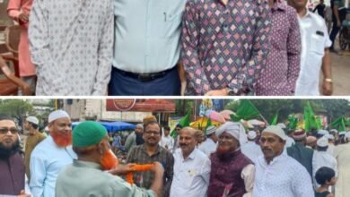 शक्ति के भाजपाइयों ने भी किया मुस्लिम समाज के जुलूस का स्वागत,शक्ति शहर में मुस्लिम समाज ने ईद मिलादुन्नबी का पर्व मनाया हर्षोल्लास के साथ, पैगंबर मोहम्मद के जन्मदिन को मनाया बड़े पर्व के रूप में, मंडल अध्यक्ष अनूप अग्रवाल ने गले मिलकर दी बधाई शक्ति के भाजपाइयों ने भी किया मुस्लिम समाज के जुलूस का स्वागत,शक्ति शहर में मुस्लिम समाज ने ईद मिलादुन्नबी का पर्व मनाया हर्षोल्लास के साथ, पैगंबर मोहम्मद के जन्मदिन को मनाया बड़े पर्व के रूप में, मंडल अध्यक्ष अनूप अग्रवाल ने गले मिलकर दी बधाई kshititech