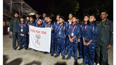 संस्कार के गौरव खिलाड़ी- CBSE स्कूल गेम्स 2024 अंडर -14 फुटबॉल प्रतियोगिता में संस्कार पब्लिक स्कूल सक्ति के छात्रों ने दर्ज़ कराई अपनी सहभागिता, बच्चों की सफलता पर डायरेक्टर प्रकाश ने कहा- विद्यार्थियों के सर्वांगीण विकास के लिए विद्यालय संकल्प रत kshititech