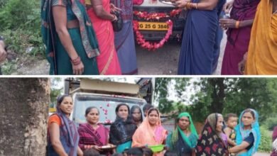 महिला बाल विकास शक्ति परियोजना द्वारा क्षेत्र में निकाला गया सुपोषण रथ, रथ के माध्यम से गांव-गांव में लोगों को वजन तिहार एवं पोषण माह के लिए किया जाएगा जागरूक, परियोजना अधिकारी श्याम कंवर के मार्गदर्शन में चल रहा कार्यक्रम महिला बाल विकास शक्ति परियोजना द्वारा क्षेत्र में निकाला गया सुपोषण रथ, रथ के माध्यम से गांव-गांव में लोगों को वजन तिहार एवं पोषण माह के लिए किया जाएगा जागरूक, परियोजना अधिकारी श्याम कंवर के मार्गदर्शन में चल रहा कार्यक्रम kshititech