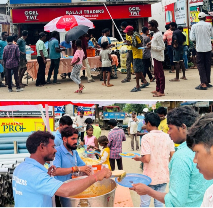 शक्ति के बालाजी ट्रेडर्स ने पितृ पक्ष पर किया सार्वजनिक भंडारा प्रसाद का आयोजन, 25 सितंबर को साप्ताहिक दिवस बुधवार को हुआ भंडारा, प्रतिवर्ष जुगमन्दर अग्रवाल एवं मयंक अग्रवाल द्वारा किया जा रहा है भंडारे का कार्यक्रम शक्ति के बालाजी ट्रेडर्स ने पितृ पक्ष पर किया सार्वजनिक भंडारा प्रसाद का आयोजन, 25 सितंबर को साप्ताहिक दिवस बुधवार को हुआ भंडारा, प्रतिवर्ष जुगमन्दर अग्रवाल एवं मयंक अग्रवाल द्वारा किया जा रहा है भंडारे का कार्यक्रम kshititech