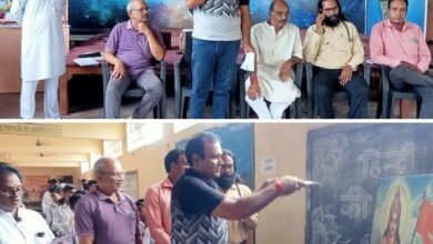 28 सितंबर को शक्ति के सरस्वती शिशु मंदिर में हुआ भारत माता की आरती का कार्यक्रम,मुख्य अतिथि के रूप में मौजूद रहे पूर्व नगर पालिका अध्यक्ष संजय रामचंद्र, संजय ने कहा- सरस्वती शिशु मंदिर के अच्छे संस्कारों से बच्चे पहुंच रहे प्रशासनिक पदों पर kshititech