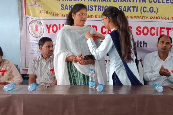 शक्ति के शासकीय क्रांति कुमार भारतीय स्नानाकोत्तर अग्रणी महाविद्यालय में रेड रिबन क्लब और रेड क्रॉस क्लब का उन्मुखीकरण कार्यक्रम संपन्न, रासेयो के जिला संगठक सोमेश कुमार घिटोडे ने दी विस्तार पूर्वक जानकारी शक्ति के शासकीय क्रांति कुमार भारतीय स्नानाकोत्तर अग्रणी महाविद्यालय में रेड रिबन क्लब और रेड क्रॉस क्लब का उन्मुखीकरण कार्यक्रम संपन्न, रासेयो के जिला संगठक सोमेश कुमार घिटोडे ने दी विस्तार पूर्वक जानकारी kshititech