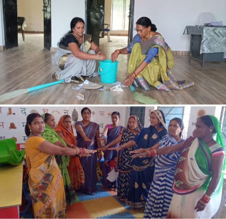महिला एवं बाल विकास विभाग ने शक्ति परियोजना कार्यालय एवं 252 आंगनबाड़ी केदो में दिलाई स्वच्छता की शपथ, परियोजना अधिकारी श्याम कंवर ने स्वयं उठाई झाड़ू तथा सभी कर्मचारियों को कहा- निरंतर स्वच्छता को लेकर दे अपना योगदान महिला एवं बाल विकास विभाग ने शक्ति परियोजना कार्यालय एवं 252 आंगनबाड़ी केदो में दिलाई स्वच्छता की शपथ, परियोजना अधिकारी श्याम कंवर ने स्वयं उठाई झाड़ू तथा सभी कर्मचारियों को कहा- निरंतर स्वच्छता को लेकर दे अपना योगदान kshititech