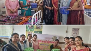 लक्ष्मी स्वरूपा कन्याओं का हुआ पूजन- अखिल भारतीय मारवाड़ी महिला सम्मेलन शक्ति शाखा की अनुकरणीय पहल- नवरात्रि पर्व पर जिला सरकारी अस्पताल में जन्मी कन्याओं का किया पूजन कार्यक्रम, स्वच्छता को लेकर भी प्रसुताओं को किया गया जागरूक, आंचल की सेवा-रचनात्मक कार्यों में अग्रणी संस्था है अखिल भारतीय मारवाड़ी महिला सम्मेलन kshititech