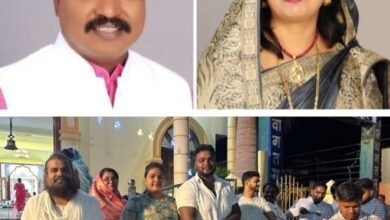 डोंगिया सुलोनी वाले गबेल दंपति ने किया खरसिया के दुर्गा पूजन में श्रद्धालु भक्त जनों को प्रसाद का वितरण, सद्गुरु के आशीर्वाद से सेवा का कार्य किया रामकुमार एवं गीता गबेल ने, पूरे परिवार सहित मौजूद रहे रामकुमार- गीता गबेल, रामकुमार ने कहा-देवी माता की कृपा से मिला यह सौभाग्य kshititech